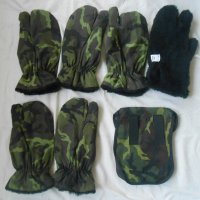 Ръкавици камуфлажни зимни и сумка/чанта за пълнители на Чешката армия, снимка 4 - Екипировка - 24439601
