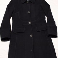 Черно вталено палто Inwere, снимка 3 - Палта, манта - 19509877