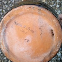 Стара керамична кана, снимка 4 - Антикварни и старинни предмети - 26103418