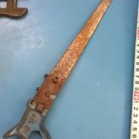 Стара ножовка, снимка 3 - Антикварни и старинни предмети - 19088561