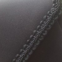 Черна стилна чантичка, снимка 2 - Чанти - 21641193