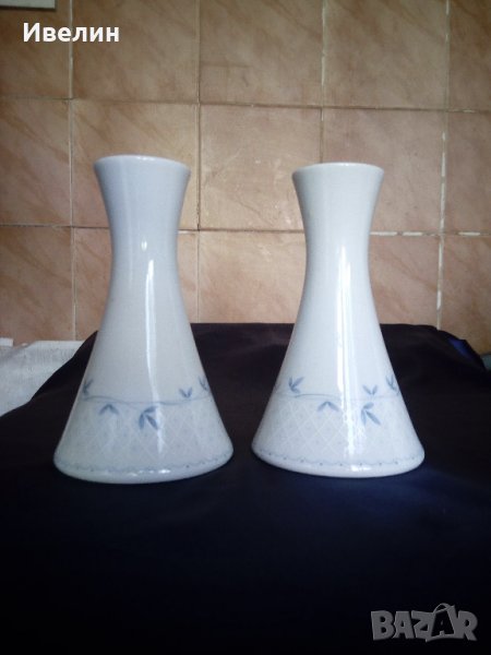 чифт свещници,вази-бавария, снимка 1