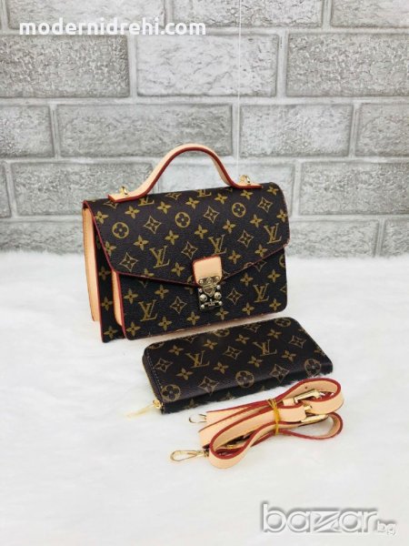 Дамска чанта с портмоне Louis Vuitton код223, снимка 1
