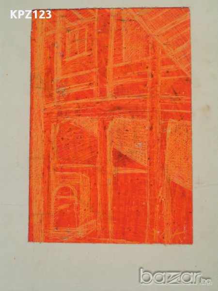 Рисунка на къща, гратаж, снимка 1