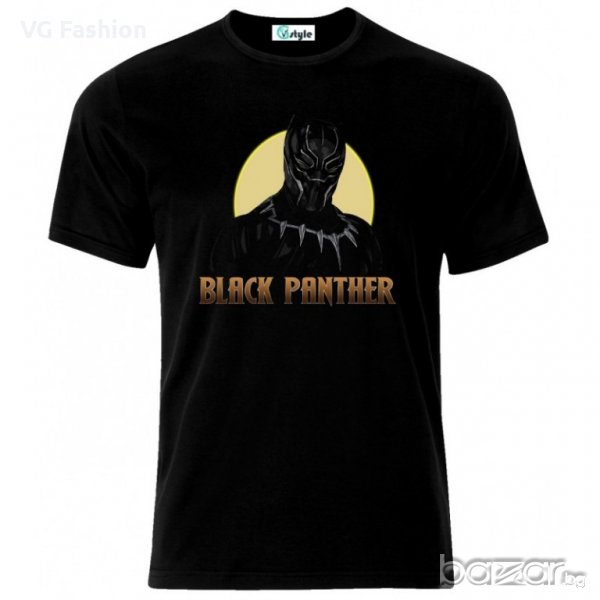 Мъжка Тениска Black Panther The Avengers Comics Film, снимка 1
