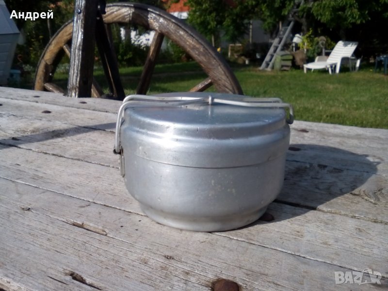 Стара алуминиева кутия #2, снимка 1