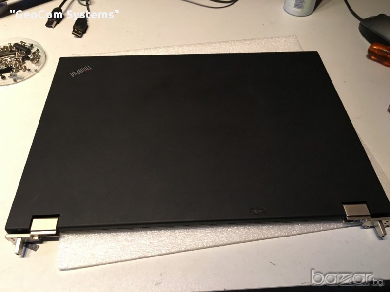 Lenovo ThinkPad Т410/T410i  капак+панти+бейзел !, снимка 1