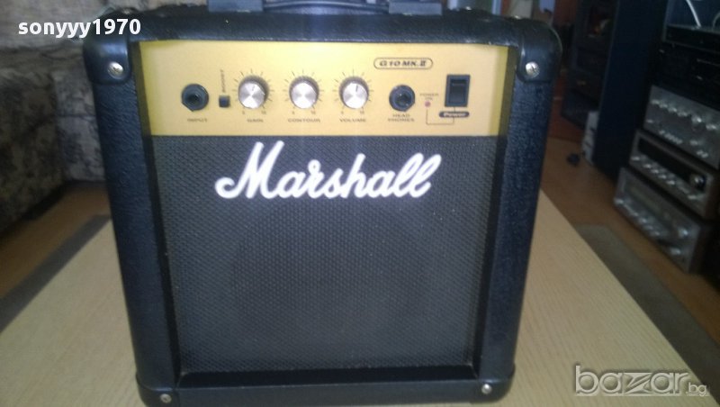 marshall-g10mk2-kube за ел.китара-нов внос англия, снимка 1