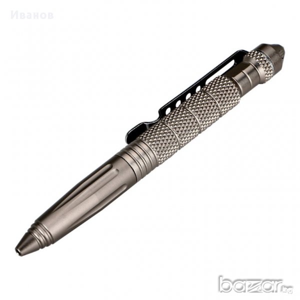 Алуминиева химикалка за тактическа отбрана и самозащита, снимка 1