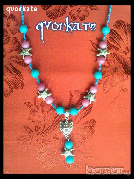 Колие и обеци Ягуар, снимка 1