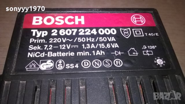 bosch typ 2607 224000 battery charger-внос швеицария, снимка 6 - Винтоверти - 23948152