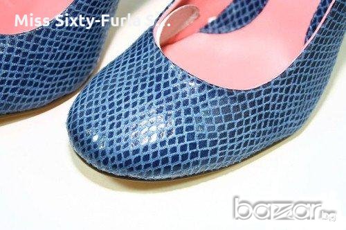 FORNARINA-нови сини обувки Форнарина-39 номер , снимка 5 - Дамски обувки на ток - 19705918