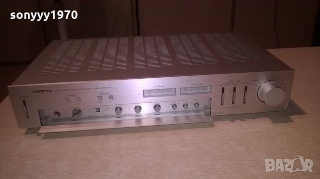 onkyo-made in japan-усилвател за ремонт-внос швеицария, снимка 4 - Ресийвъри, усилватели, смесителни пултове - 26012854