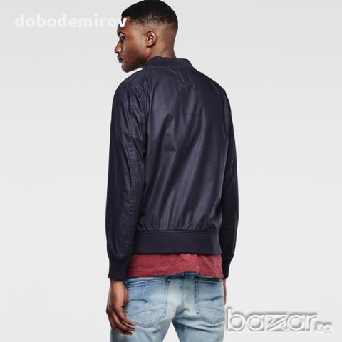 Ново яке G Star A Crotch Indigo Bomber Jacket, оригинал. , снимка 3 - Якета - 14669045