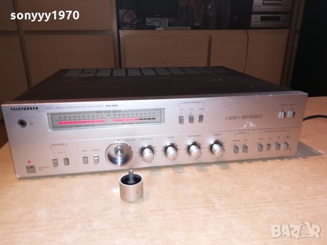 telefunken ra200-amplifier-внос швеицария, снимка 4 - Ресийвъри, усилватели, смесителни пултове - 21652857
