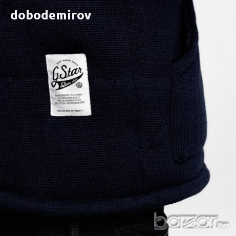 Нов мъжки плетен топъл елек G Star Guard Bodywarmer Knit оригинал, снимка 9 - Якета - 11969103