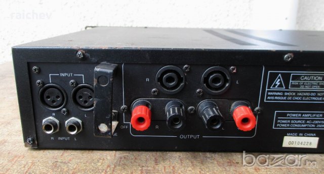 ★ █▬█ █ ▀█▀ ★ DAP AUDIO – CLUB 500 – Мощно – 2X170W/4OMA, 2X120W/8OMA., снимка 7 - Ресийвъри, усилватели, смесителни пултове - 21239483