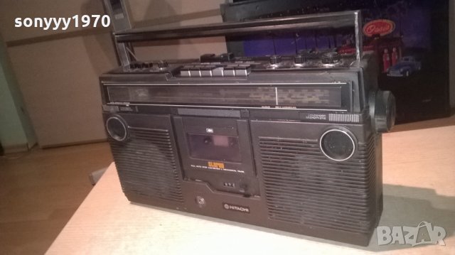 hitachi trk-5280e made in japan-внос швеицария, снимка 3 - Радиокасетофони, транзистори - 26043336