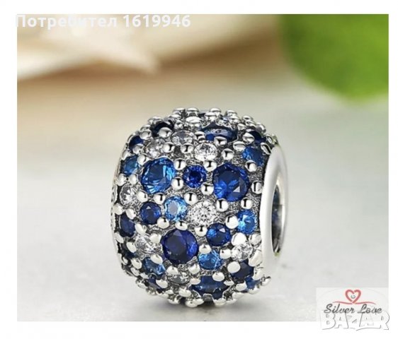 Сребърни талисмани за гривна Пандора , снимка 2 - Гривни - 22817727