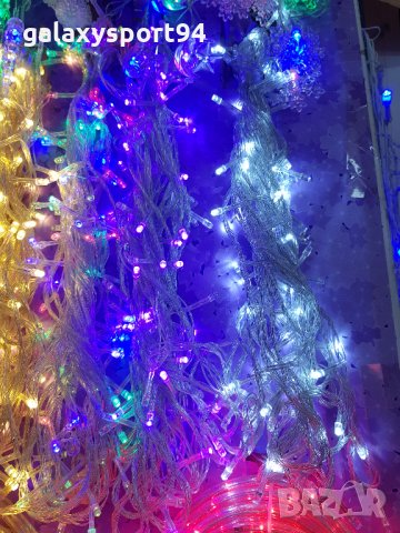 Бяла ЛЕД Украса Декорация Различни модели Коледна LED WHITE + фактури, снимка 5 - Лед осветление - 23590470