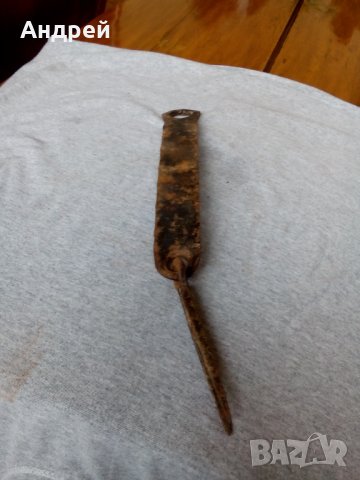 Старинна заключалка за врата #2, снимка 2 - Антикварни и старинни предмети - 24314101