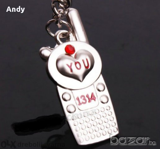 "Свети Валентин" ключодържател, цената е за комплекта, чисто нов, снимка 3 - Други - 17295291