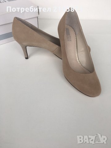 Нови естествена кожа набук обувки Pier One номер 37, снимка 8 - Дамски елегантни обувки - 24652919