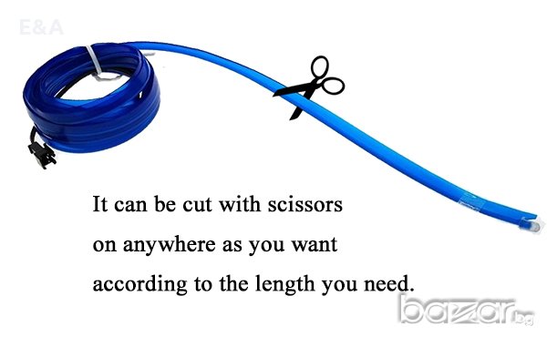 Амбиентно осветление. Неон LED за декорация на автомобил, снимка 10 - Аксесоари и консумативи - 20116546