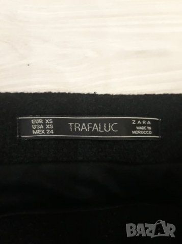 Черна къса пола Зара - Zara Trafaluc внос от чужбина, снимка 2 - Детски рокли и поли - 23232601