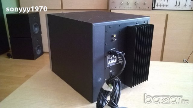 SOLD OUT-Logitech z-2300 subwoofer-40х30х30см-с усилвател-внос швеицария, снимка 6 - Тонколони - 17558537