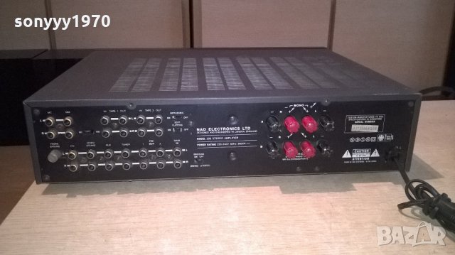 nad model 306-stereo amplifier-england, снимка 16 - Ресийвъри, усилватели, смесителни пултове - 22137884