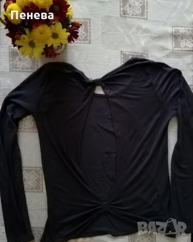 Дамска блуза с отворен гръб, снимка 3 - Блузи с дълъг ръкав и пуловери - 25344081
