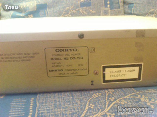 ONKYO DX-120 CD 1979г., снимка 6 - Плейъри, домашно кино, прожектори - 16569189