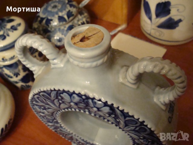 Баварска керамична бутилка , снимка 4 - Декорация за дома - 22998588