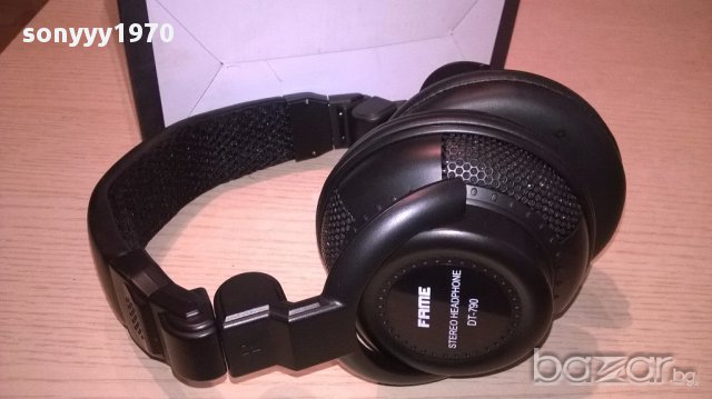 Fame dt-790 profi stereo phones-музикантски слушалки-внос швеицария, снимка 2 - Слушалки и портативни колонки - 15556759