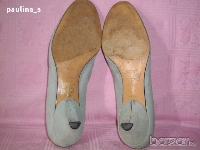 Дизайнерски велурени обувки "Ensemble Scenario"genuine velvet / естествена кожа - велур, снимка 7 - Дамски ежедневни обувки - 14223955