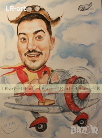 Рисувам ръчно КАРИКАТУРИ, ШАРЖ , снимка 13 - Картини - 23324902