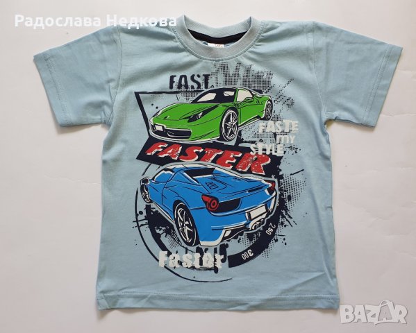 Тениска Коли - 116 см