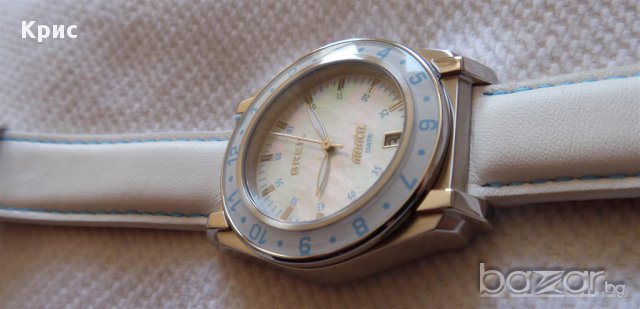 Нов ! Ръчен часовник  BREIL mother of pearl TW0820 седеф, снимка 4 - Мъжки - 12404269