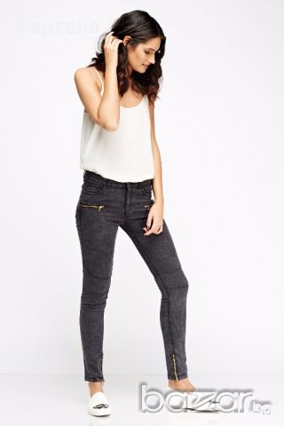 Нови черни скини дънки ALCOTT, снимка 5 - Дънки - 19830606