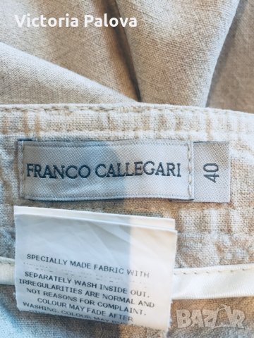 Модерна ленена пола FRANCO CALLEGARI, снимка 7 - Поли - 24939050