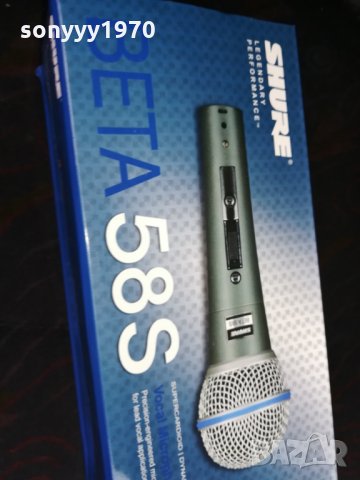 shure beta 58s mic-пълен комплект-внос швеицария, снимка 4 - Микрофони - 23803591