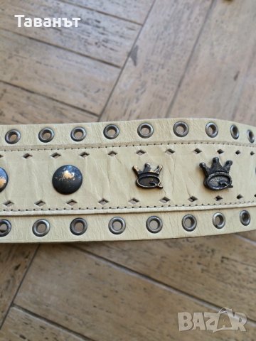 Кожен колан Save the Queen, снимка 4 - Колани - 23801617