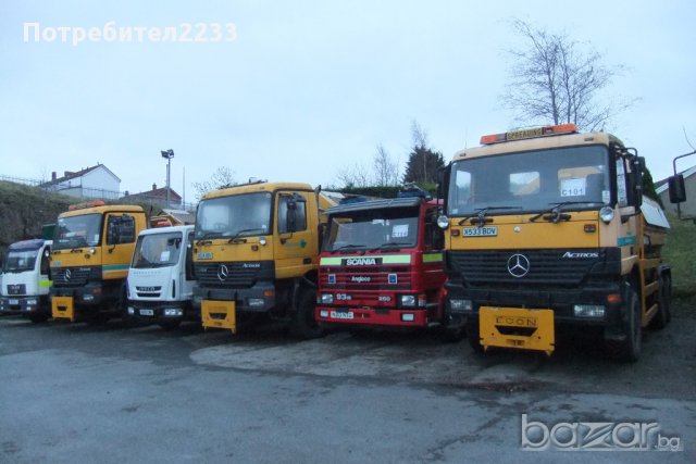 Продавам - Мерцедес Актрос - 3331 / 6х6 / 6х4 / 4х4  + блокажи / 119000км., снимка 3 - Камиони - 12621008