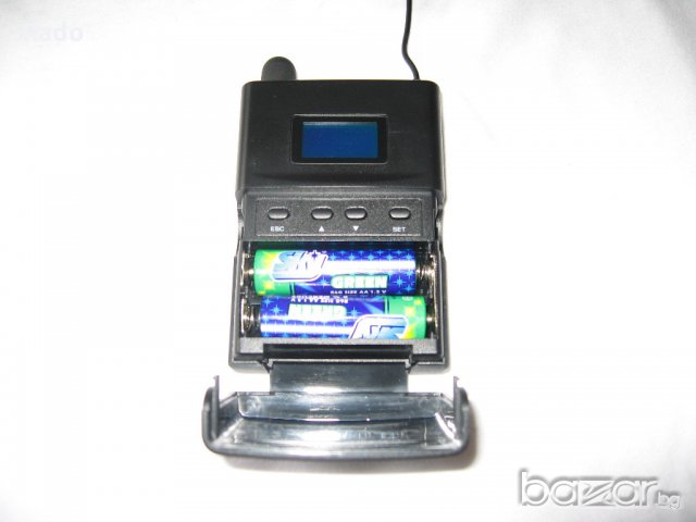 Продавам приемник монитор (слушалки) UHF wireless receiver "ASHTON RC200", снимка 3 - Други - 18212574