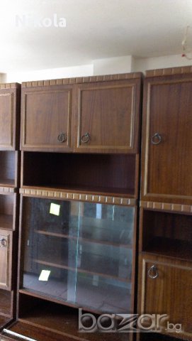 Секция, Библиотека , Шкаф с витрина, снимка 6 - Секции и витрини - 14727844