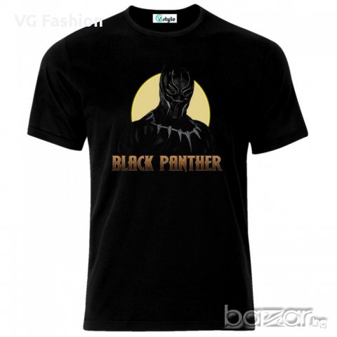 Мъжка Тениска Black Panther The Avengers Comics Film, снимка 1