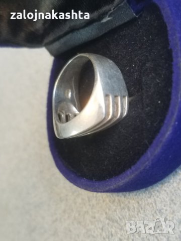 Сребърен пръстен-7,69гр/925, снимка 9 - Пръстени - 25249604
