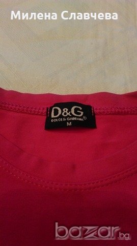 Дамска тениска D&G, снимка 2 - Тениски - 20859459