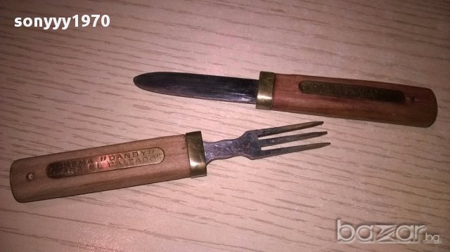Vda.m.fernandez-madrid-ретро колекция-нож/вилица-от швеицария, снимка 3 - Антикварни и старинни предмети - 17222884